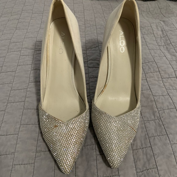 Aldo rhinestone heel - Picture 1 of 4
